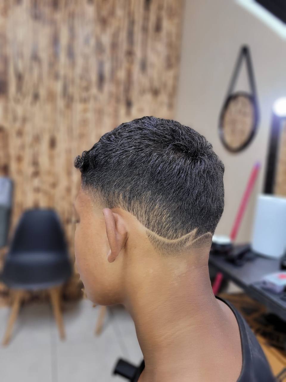 Corte masculino degradê em Viamão - RS